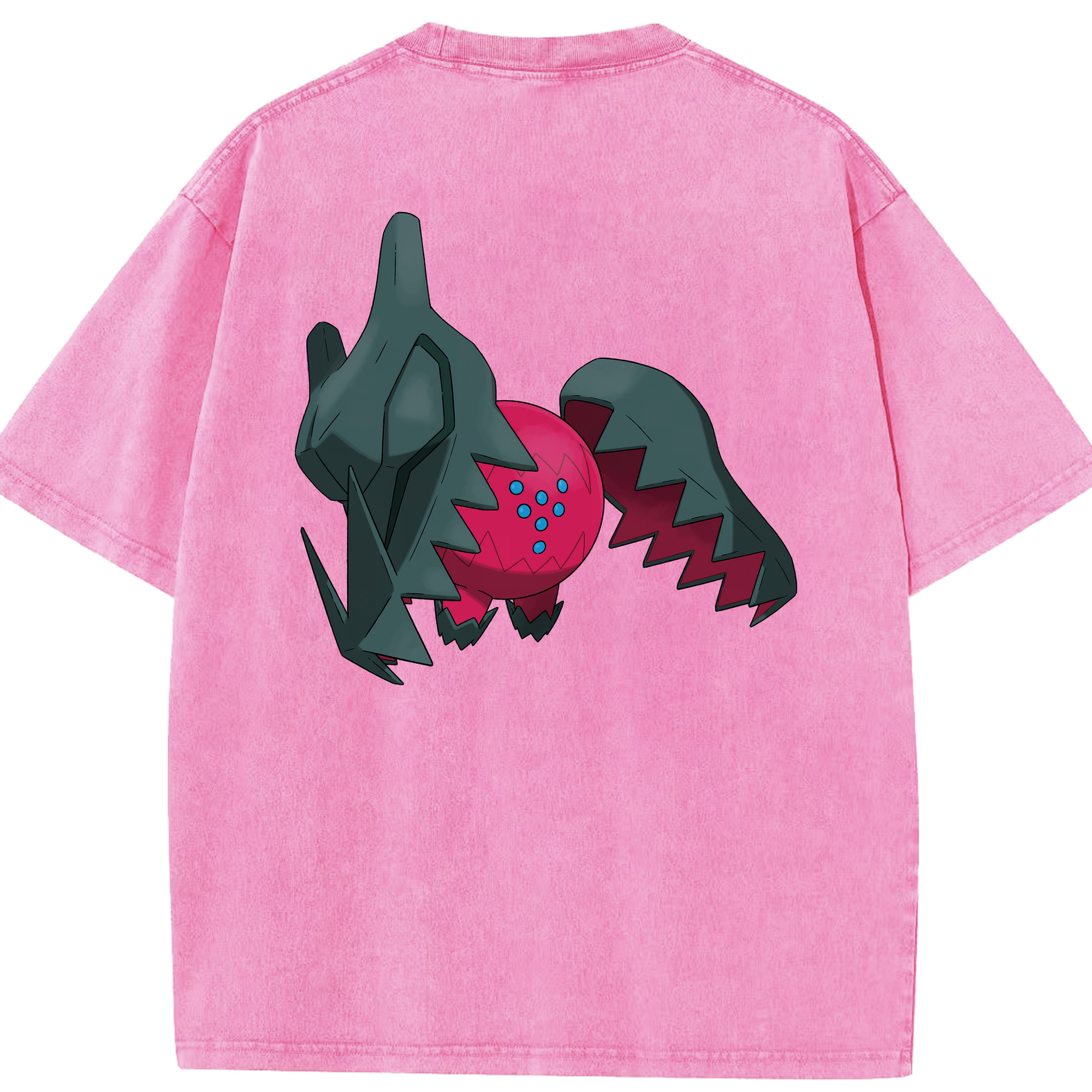 （画像用） ポケットモンスター Pokémon 綿100% ヴィンテージ風 半袖Tシャツ（背面プリント）